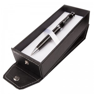 MGC236-Stainless Steel Black Oxide Banker Pen