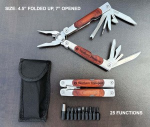 MGC889 - Kirschler 25-Function Rosewood Multi-Tool