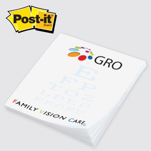 Post-it® Custom Printed Notes Full Color Program — 2-3/4" x 3"