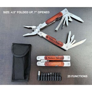 MGC889 - Kirschler 25-Function Rosewood Multitool