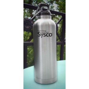 MGC6091 - Aluminum Water Bottle with Carabiner