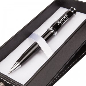 MGC236-Stainless Steel Black Oxide Banker Pen