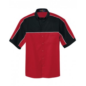 MGC315 - Men's Color Block Short Sleve Shirt