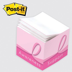 Post-it® Custom Printed Notes Mini-Cube — CM218 2-1/8" x 2-1/8" x 2"