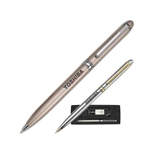 MGC244 - Gold / Chrome Trim Pen