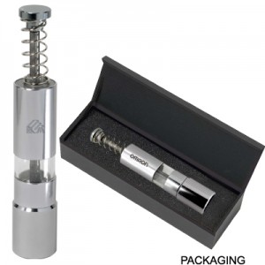 MGC8266 - The Easy Press - Stainless Steel Peppermill