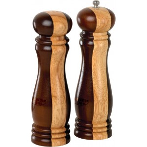 MGC16843 -  8” Wooden Salt & Pepper Mill Set 