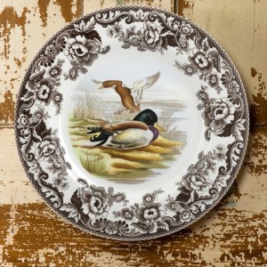 Spode Woodland Dinner Plate 10.5" Mallard